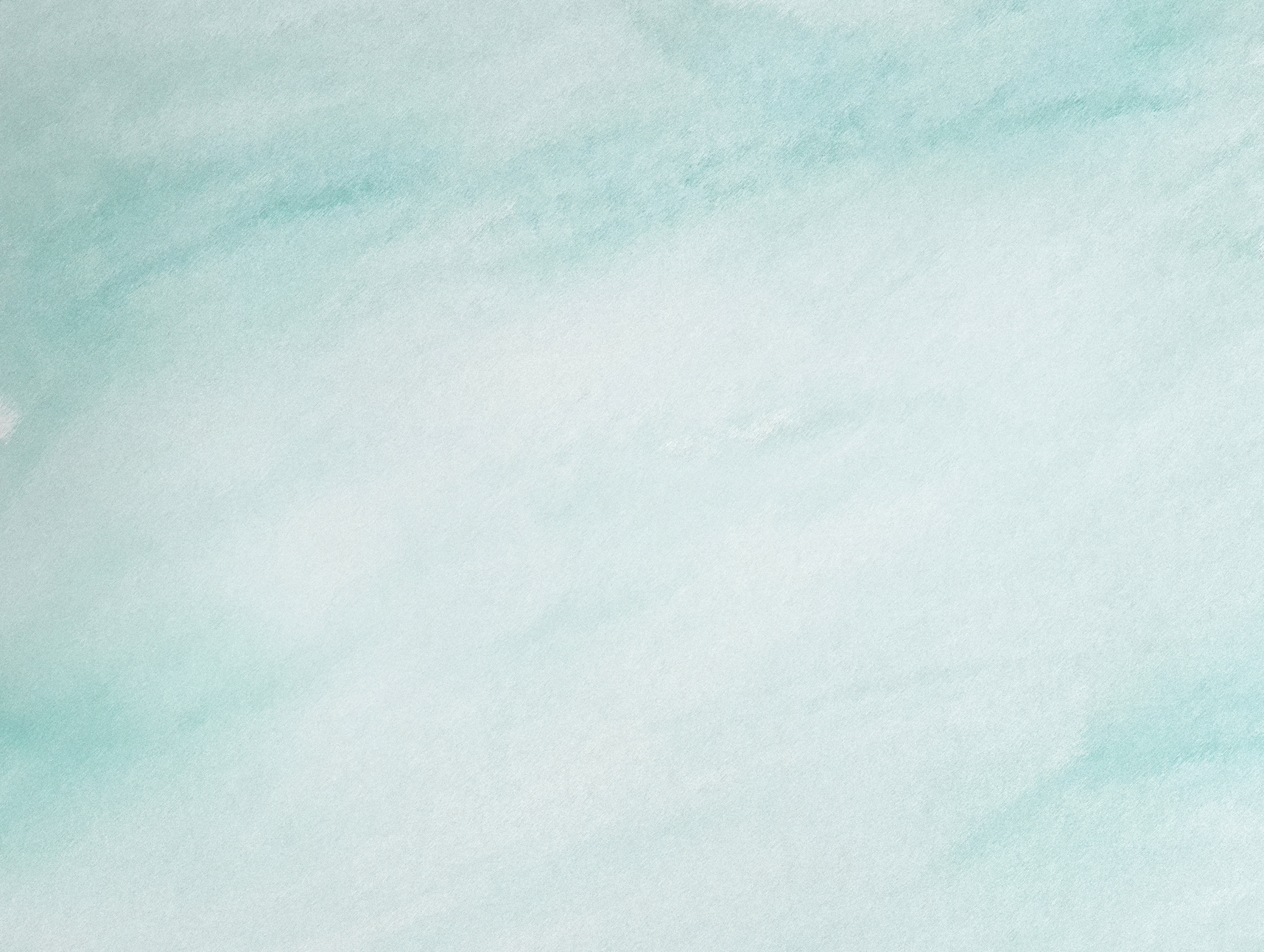 Teal and White Watercolor Background